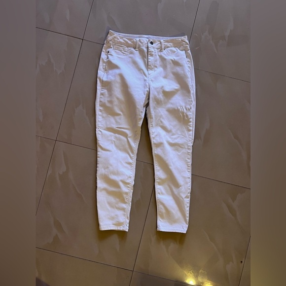 Sound/Style Los Angeles Jeans Womens Slim Straight Leg White Skinny White‎ 12 - Picture 10 of 14
